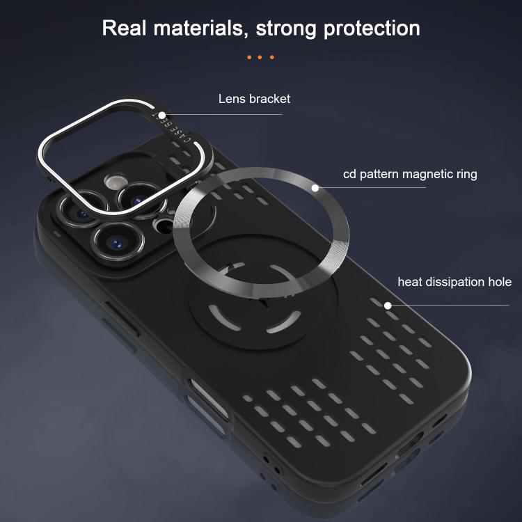 Lens Holder MagSafe Cooling Phone Case, For iPhone 16 Pro Max, For iPhone 16 Pro, For iPhone 16 Plus, For iPhone 16 Apple Accessories englen5527 iPhone 16 Pro Max - APEXEL INDIA - Mobile Lens - Mobile Camera Lens - Cellphone Accessories - Phone Lens - Smartphone Lens