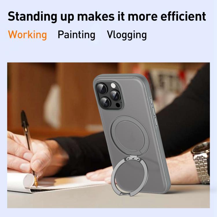 Solid Color 360 Degree Rotating Holder MagSafe Magnetic Phone Case, For iPhone 16 Pro Max, For iPhone 16 Pro, For iPhone 15 Pro Max Apple Accessories engsol5595 iPhone 16 Pro Max - APEXEL INDIA - Mobile Lens - Mobile Camera Lens - Cellphone Accessories - Phone Lens - Smartphone Lens