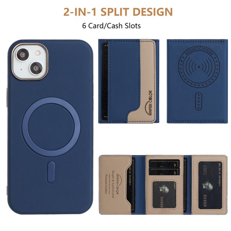 Colour Matching Horizontal Magnetic Card Bag RFID MagSafe Phone Case, For iPhone 14 Plus, For iPhone 14, For iPhone 14 Pro, For iPhone 14 Pro Max Apple Accessories engcol5598 iPhone 14 Plus - APEXEL INDIA - Mobile Lens - Mobile Camera Lens - Cellphone Accessories - Phone Lens - Smartphone Lens