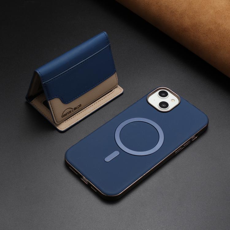 Colour Matching Horizontal Magnetic Card Bag RFID MagSafe Phone Case, For iPhone 14 Plus, For iPhone 14, For iPhone 14 Pro, For iPhone 14 Pro Max Apple Accessories engcol5598 iPhone 14 Plus - APEXEL INDIA - Mobile Lens - Mobile Camera Lens - Cellphone Accessories - Phone Lens - Smartphone Lens