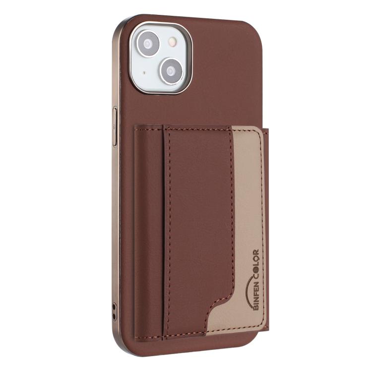 Colour Matching Horizontal Magnetic Card Bag RFID MagSafe Phone Case, For iPhone 14 Plus, For iPhone 14, For iPhone 14 Pro, For iPhone 14 Pro Max Apple Accessories engcol5598 iPhone 14 Plus - APEXEL INDIA - Mobile Lens - Mobile Camera Lens - Cellphone Accessories - Phone Lens - Smartphone Lens