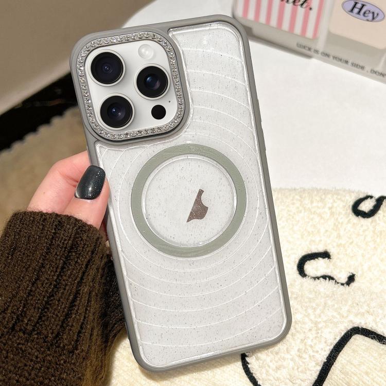 Diamond Lens Frame MagSafe Wave Texture Clear Phone Case, For iPhone 15 Pro, For iPhone 15, For iPhone 14, For iPhone 14 Pro Apple Accessories engdia5604 iPhone 15 Pro - APEXEL INDIA - Mobile Lens - Mobile Camera Lens - Cellphone Accessories - Phone Lens - Smartphone Lens