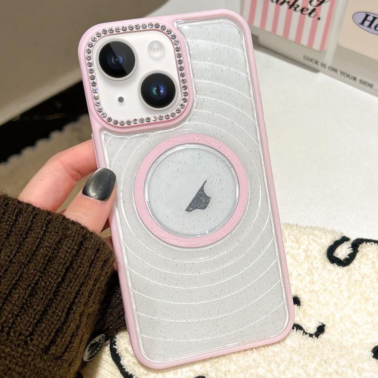 Diamond Lens Frame MagSafe Wave Texture Clear Phone Case, For iPhone 15 Pro, For iPhone 15, For iPhone 14, For iPhone 14 Pro Apple Accessories engdia5604 iPhone 15 Pro - APEXEL INDIA - Mobile Lens - Mobile Camera Lens - Cellphone Accessories - Phone Lens - Smartphone Lens