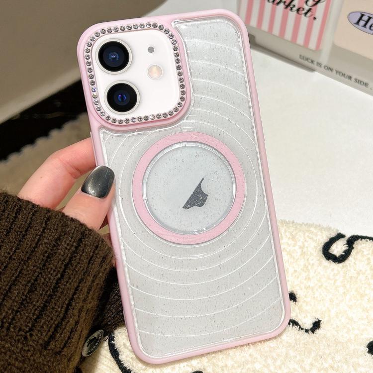 Diamond Lens Frame MagSafe Wave Texture Clear Phone Case, For iPhone 12, For iPhone 12 Pro Max, For iPhone 12 Pro, For iPhone 11 Apple Accessories engdia5556 More iPhone Cases - APEXEL INDIA - Mobile Lens - Mobile Camera Lens - Cellphone Accessories - Phone Lens - Smartphone Lens