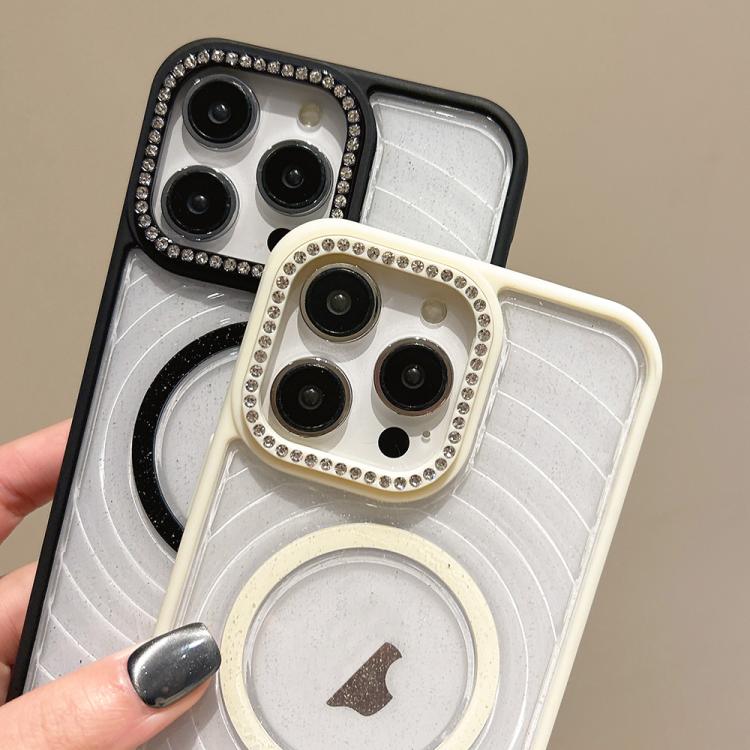 Diamond Lens Frame MagSafe Wave Texture Clear Phone Case, For iPhone 15 Pro, For iPhone 15, For iPhone 14, For iPhone 14 Pro Apple Accessories engdia5604 iPhone 15 Pro - APEXEL INDIA - Mobile Lens - Mobile Camera Lens - Cellphone Accessories - Phone Lens - Smartphone Lens