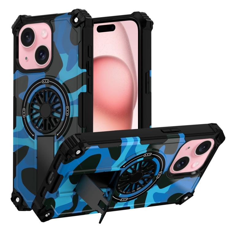 Camouflage Kickstand Rotating Shaft MagSafe Phone Case, For iPhone 15 Plus, For iPhone 15 Apple Accessories engcam5561 iPhone 15 Plus - APEXEL INDIA - Mobile Lens - Mobile Camera Lens - Cellphone Accessories - Phone Lens - Smartphone Lens