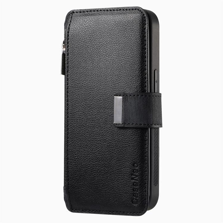 CaseNeo MagSafe RFID Anti-theft Zipper Wallet Retro Leather Phone Case, For iPhone 14 Apple Accessories engcas5618 iPhone 14 - CaseNeo - Mobile Lens - Mobile Camera Lens - Cellphone Accessories - Phone Lens - Smartphone Lens
