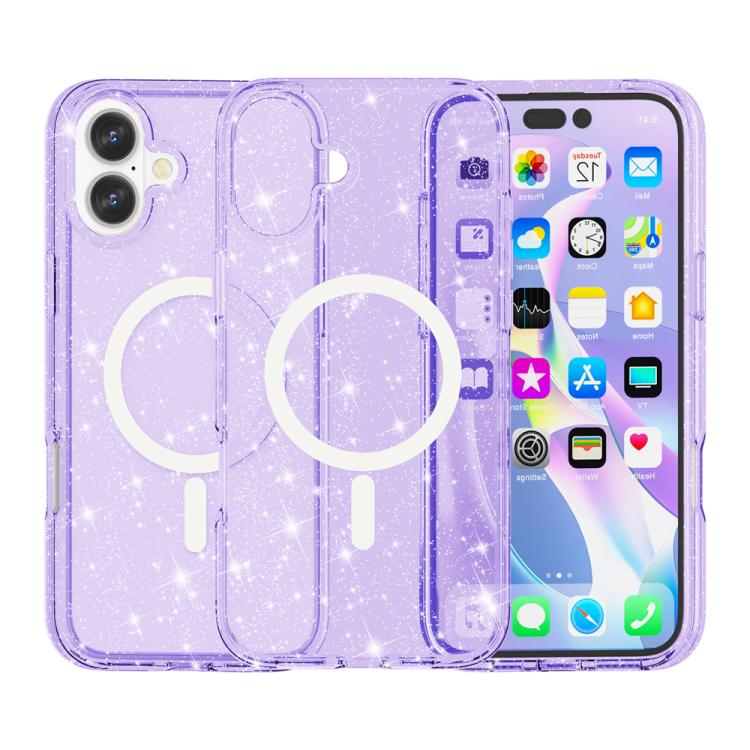 Terminator Style Glitter Powder MagSafe Magnetic Phone Case Apple Accessories engter5791 iPhone 17 Pro Max iPhone 17 Pro Max Cases - APEXEL INDIA - Mobile Lens - Mobile Camera Lens - Cellphone Accessories - Phone Lens - Smartphone Lens