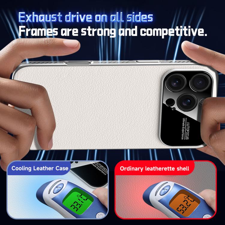 Soft Armor Cooling Plain Leather Hybrid PC Phone Case, For iPhone 16 Pro Max, For iPhone 16 Pro, For iPhone 16, For iPhone 15 Pro Max Apple Accessories engsof6156 iPhone 16 Pro Max iPhone 16 Pro Max Cases - APEXEL INDIA - Mobile Lens - Mobile Camera Lens - Cellphone Accessories - Phone Lens - Smartphone Lens