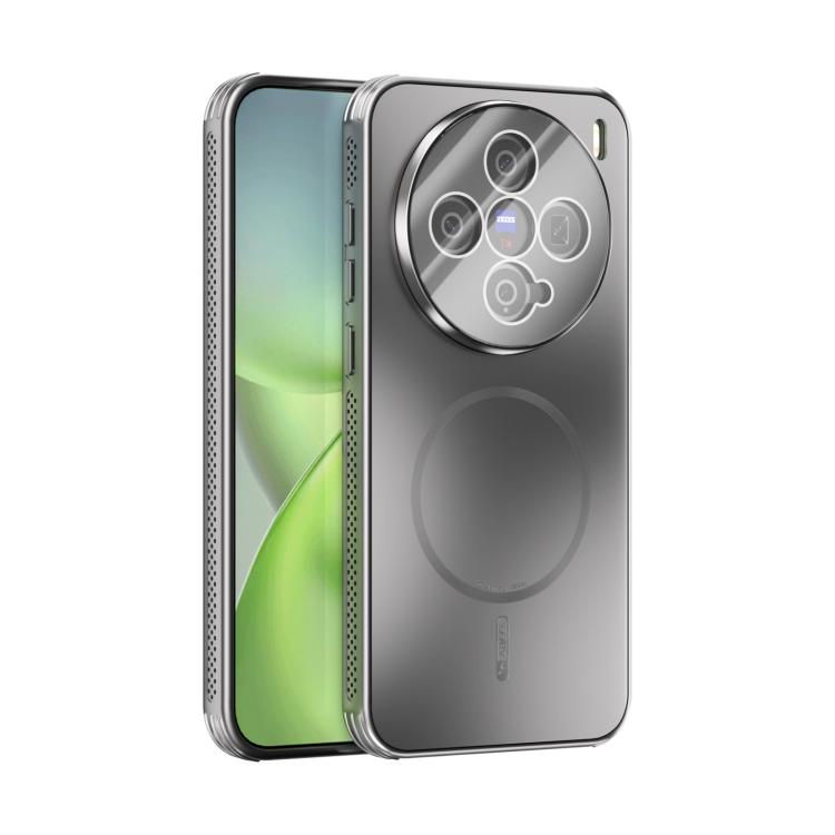 ABEEL Heat Dissipation Frosted MagSafe Phone Case with Lens Film, For vivo X200 Pro mini, For vivo X200 Pro engabe6173 More vivo Case OnePlus & OPPO Accessories vivo X200 Pro mini Cases - APEXEL INDIA - Mobile Lens - Mobile Camera Lens - Cellphone Accessories - Phone Lens - Smartphone Lens