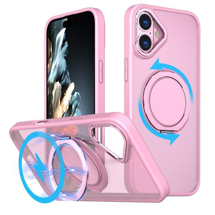 Kalebol 360-degree Rotating MagSafe Magnetic Holder Phone Case, For iPhone 16