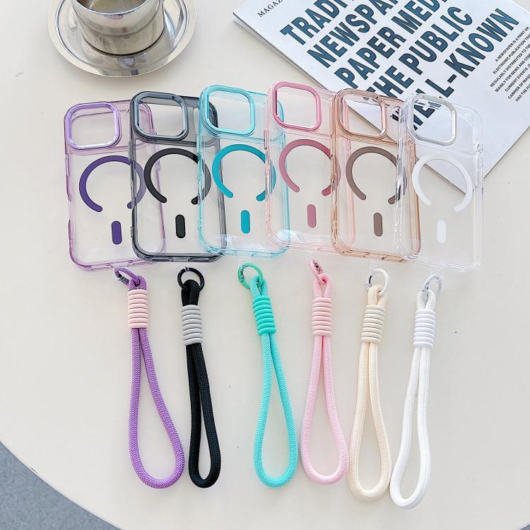 MagSafe Magnetic Clear Phone Case with Wrist Strap Apple Accessories engmag5886 iPhone 17 Pro Max iPhone 17 Pro Max Cases - APEXEL INDIA - Mobile Lens - Mobile Camera Lens - Cellphone Accessories - Phone Lens - Smartphone Lens