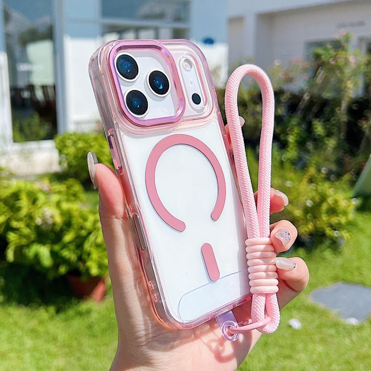 MagSafe Magnetic Clear Phone Case with Wrist Strap Apple Accessories engmag5886 iPhone 17 Pro Max iPhone 17 Pro Max Cases - APEXEL INDIA - Mobile Lens - Mobile Camera Lens - Cellphone Accessories - Phone Lens - Smartphone Lens