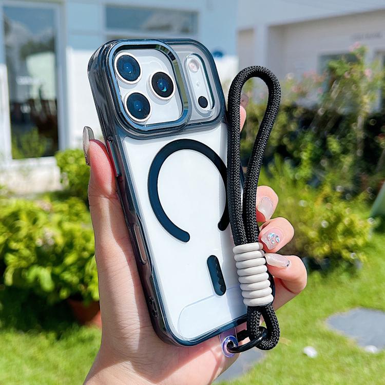MagSafe Magnetic Clear Phone Case with Wrist Strap Apple Accessories engmag5886 iPhone 17 Pro Max iPhone 17 Pro Max Cases - APEXEL INDIA - Mobile Lens - Mobile Camera Lens - Cellphone Accessories - Phone Lens - Smartphone Lens