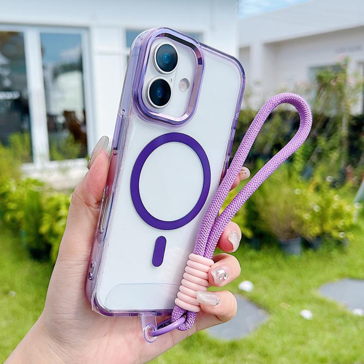 MagSafe Magnetic Clear Phone Case with Wrist Strap Apple Accessories engmag5886 iPhone 17 Pro Max iPhone 17 Pro Max Cases - APEXEL INDIA - Mobile Lens - Mobile Camera Lens - Cellphone Accessories - Phone Lens - Smartphone Lens