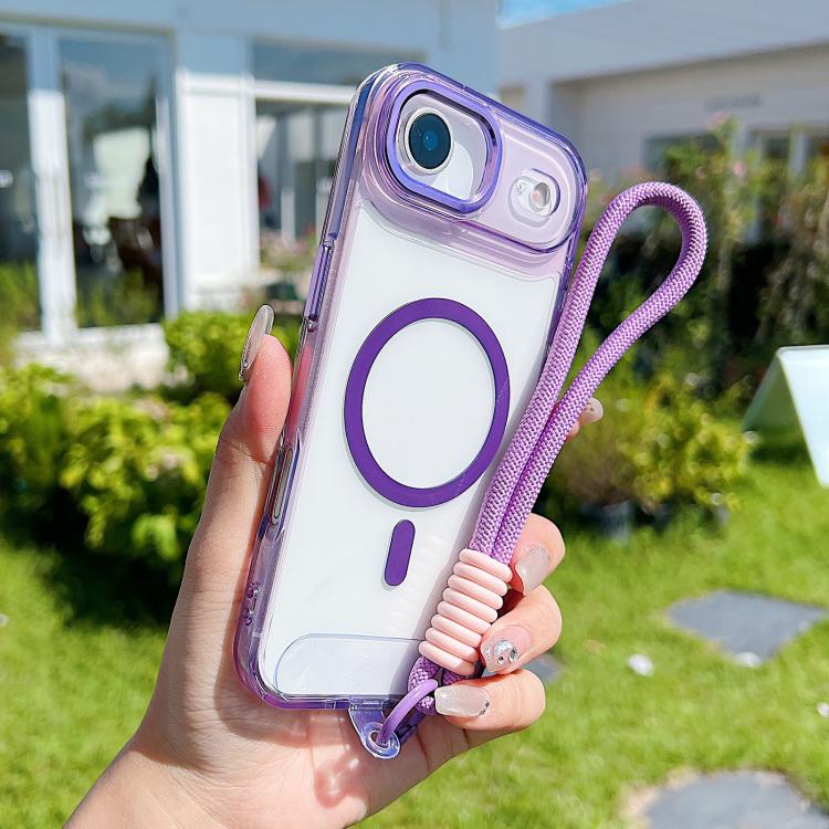 MagSafe Magnetic Clear Phone Case with Wrist Strap Apple Accessories engmag5886 iPhone 17 Pro Max iPhone 17 Pro Max Cases - APEXEL INDIA - Mobile Lens - Mobile Camera Lens - Cellphone Accessories - Phone Lens - Smartphone Lens