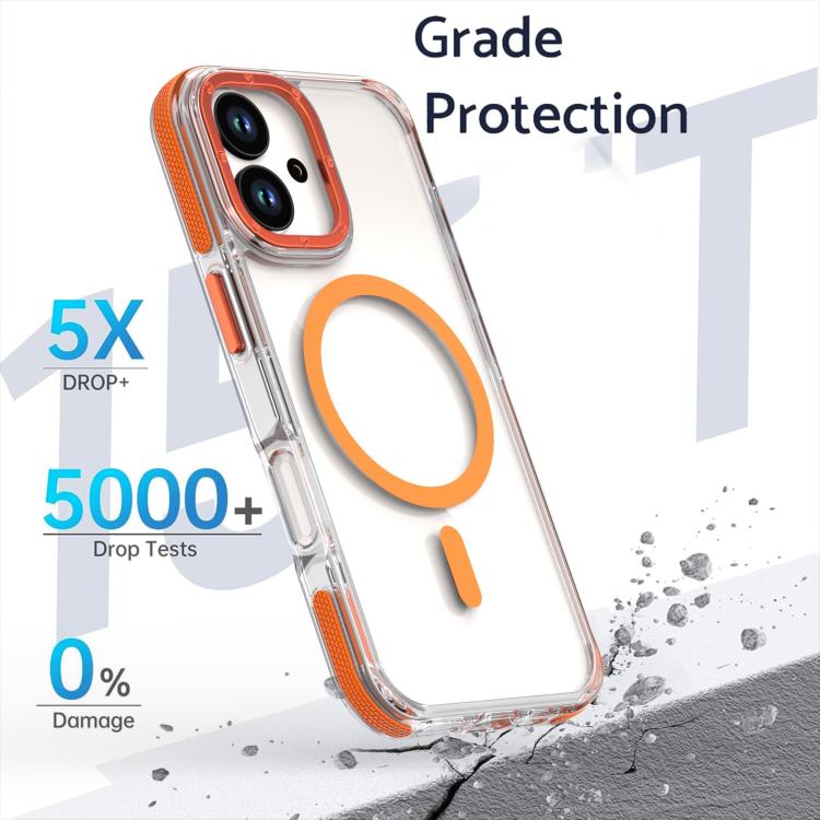 Dual-Color Clear Acrylic Hybrid TPU MagSafe Phone Case Apple Accessories engdua5827 iPhone 17 iPhone 17 Cases - APEXEL INDIA - Mobile Lens - Mobile Camera Lens - Cellphone Accessories - Phone Lens - Smartphone Lens