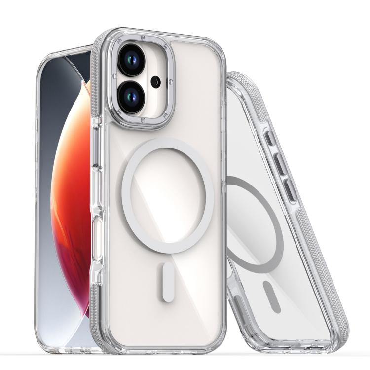 Dual-Color Clear Acrylic Hybrid TPU MagSafe Phone Case Apple Accessories engdua5827 iPhone 17 iPhone 17 Cases - APEXEL INDIA - Mobile Lens - Mobile Camera Lens - Cellphone Accessories - Phone Lens - Smartphone Lens