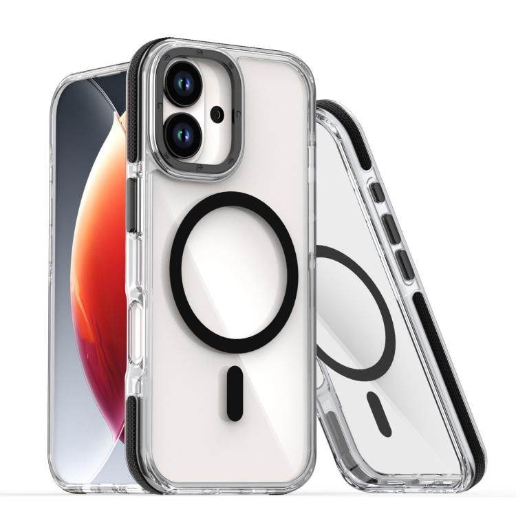 Dual-Color Clear Acrylic Hybrid TPU MagSafe Phone Case Apple Accessories engdua5827 iPhone 17 iPhone 17 Cases - APEXEL INDIA - Mobile Lens - Mobile Camera Lens - Cellphone Accessories - Phone Lens - Smartphone Lens