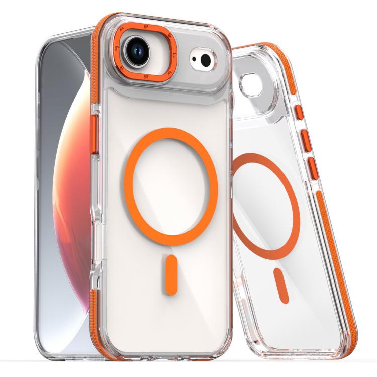 Dual-Color Clear Acrylic Hybrid TPU MagSafe Phone Case Apple Accessories engdua5827 iPhone 17 iPhone 17 Cases - APEXEL INDIA - Mobile Lens - Mobile Camera Lens - Cellphone Accessories - Phone Lens - Smartphone Lens