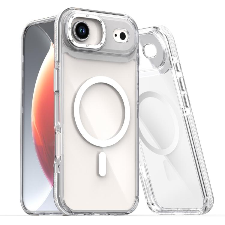 Dual-Color Clear Acrylic Hybrid TPU MagSafe Phone Case Apple Accessories engdua5827 iPhone 17 iPhone 17 Cases - APEXEL INDIA - Mobile Lens - Mobile Camera Lens - Cellphone Accessories - Phone Lens - Smartphone Lens
