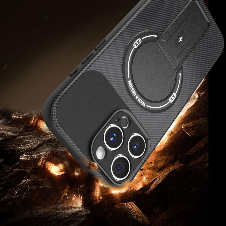 Carbon Fiber Texture MagSafe Phone Case with Holder Apple Accessories engcar5828 iPhone 16 Pro Max iPhone 16 Pro Max Cases - APEXEL INDIA - Mobile Lens - Mobile Camera Lens - Cellphone Accessories - Phone Lens - Smartphone Lens