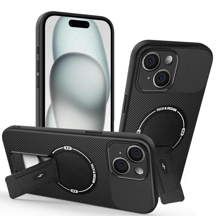 Carbon Fiber Texture MagSafe Phone Case with Holder Apple Accessories engcar5828 iPhone 16 Pro Max iPhone 16 Pro Max Cases - APEXEL INDIA - Mobile Lens - Mobile Camera Lens - Cellphone Accessories - Phone Lens - Smartphone Lens