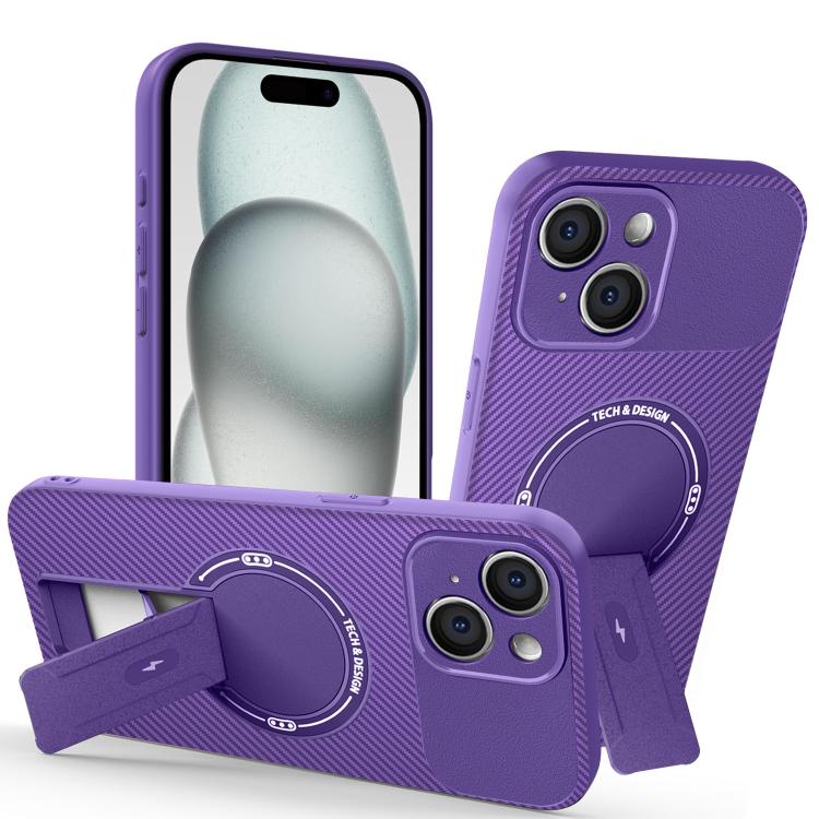 Carbon Fiber Texture MagSafe Phone Case with Holder Apple Accessories engcar5828 iPhone 16 Pro Max iPhone 16 Pro Max Cases - APEXEL INDIA - Mobile Lens - Mobile Camera Lens - Cellphone Accessories - Phone Lens - Smartphone Lens