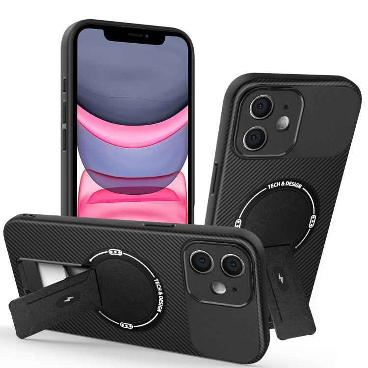 Carbon Fiber Texture MagSafe Phone Case with Holder Apple Accessories engcar5828 iPhone 16 Pro Max iPhone 16 Pro Max Cases - APEXEL INDIA - Mobile Lens - Mobile Camera Lens - Cellphone Accessories - Phone Lens - Smartphone Lens