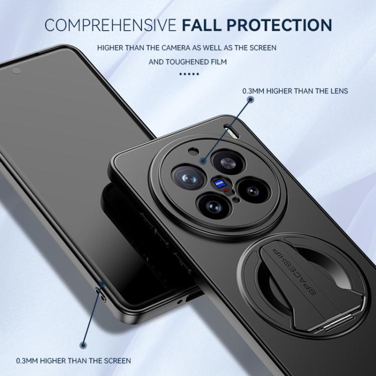 Spaceship MagSafe Folding Holder Phone Case, For vivo X100 engspa6122 More vivo Case OnePlus & OPPO Accessories vivo Cases - APEXEL INDIA - Mobile Lens - Mobile Camera Lens - Cellphone Accessories - Phone Lens - Smartphone Lens