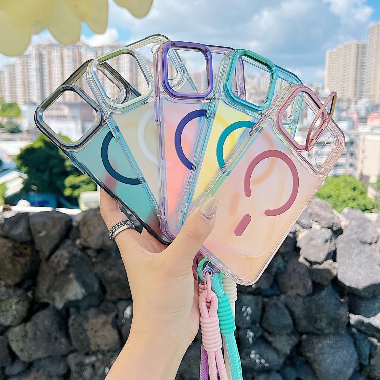 Gradient Discolor MagSafe Phone Case with Holder / Wrist Strap Apple Accessories enggra5832 iPhone 17 Pro Max iPhone 17 Pro Max Cases - APEXEL INDIA - Mobile Lens - Mobile Camera Lens - Cellphone Accessories - Phone Lens - Smartphone Lens