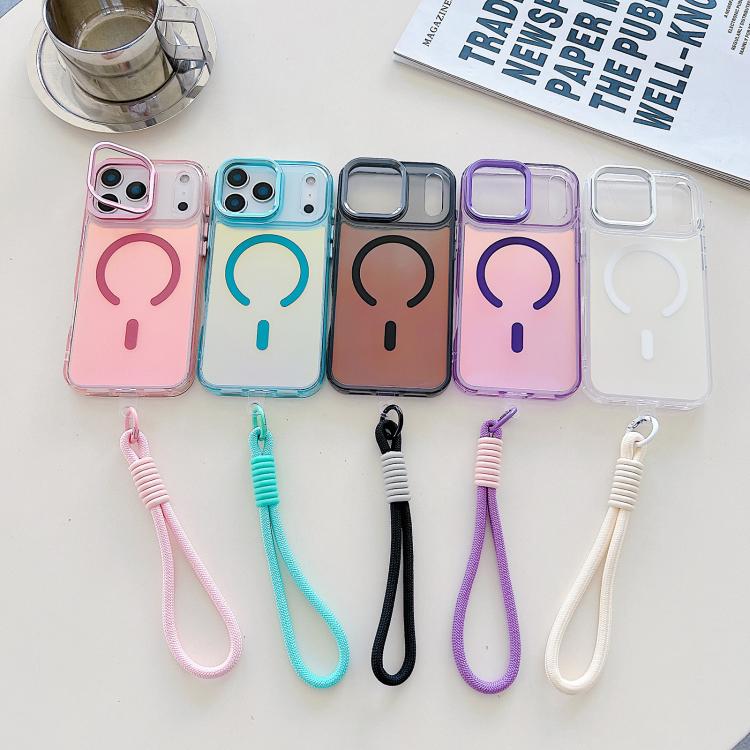 Gradient Discolor MagSafe Phone Case with Holder / Wrist Strap Apple Accessories enggra5832 iPhone 17 Pro Max iPhone 17 Pro Max Cases - APEXEL INDIA - Mobile Lens - Mobile Camera Lens - Cellphone Accessories - Phone Lens - Smartphone Lens