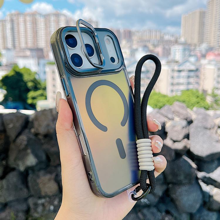 Gradient Discolor MagSafe Phone Case with Holder / Wrist Strap Apple Accessories enggra5832 iPhone 17 Pro Max iPhone 17 Pro Max Cases - APEXEL INDIA - Mobile Lens - Mobile Camera Lens - Cellphone Accessories - Phone Lens - Smartphone Lens