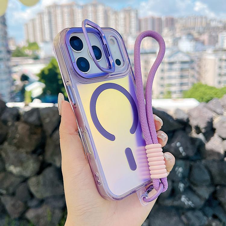 Gradient Discolor MagSafe Phone Case with Holder / Wrist Strap Apple Accessories enggra5832 iPhone 17 Pro Max iPhone 17 Pro Max Cases - APEXEL INDIA - Mobile Lens - Mobile Camera Lens - Cellphone Accessories - Phone Lens - Smartphone Lens