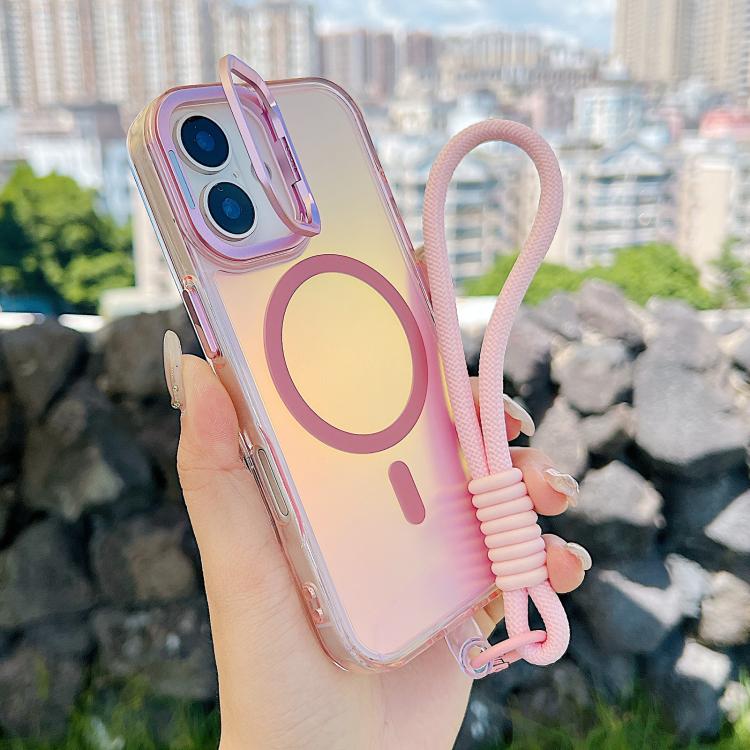 Gradient Discolor MagSafe Phone Case with Holder / Wrist Strap Apple Accessories enggra5832 iPhone 17 Pro Max iPhone 17 Pro Max Cases - APEXEL INDIA - Mobile Lens - Mobile Camera Lens - Cellphone Accessories - Phone Lens - Smartphone Lens