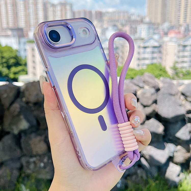 Gradient Discolor MagSafe Phone Case with Holder / Wrist Strap Apple Accessories enggra5832 iPhone 17 Pro Max iPhone 17 Pro Max Cases - APEXEL INDIA - Mobile Lens - Mobile Camera Lens - Cellphone Accessories - Phone Lens - Smartphone Lens