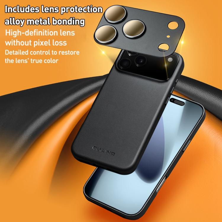 QIALINO Technology Leather MagSafe Phone Case Apple Accessories engqia5896 iPhone 17 Pro Max iPhone 17 Pro Max Cases QIALINO - QIALINO - Mobile Lens - Mobile Camera Lens - Cellphone Accessories - Phone Lens - Smartphone Lens