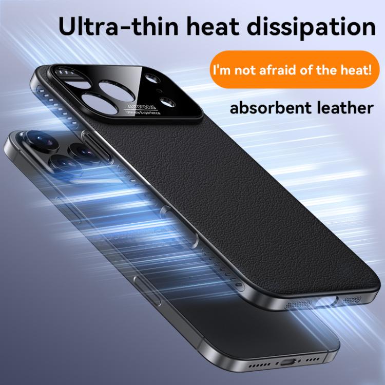 Soft Armor MagSafe Cooling Plain Leather Hybrid PC Phone Case, For iPhone 17 Pro Max, For iPhone 17 Pro, For iPhone 17, For iPhone Air Apple Accessories engsof6161 iPhone 17 Pro Max iPhone 17 Pro Max Cases - APEXEL INDIA - Mobile Lens - Mobile Camera Lens - Cellphone Accessories - Phone Lens - Smartphone Lens
