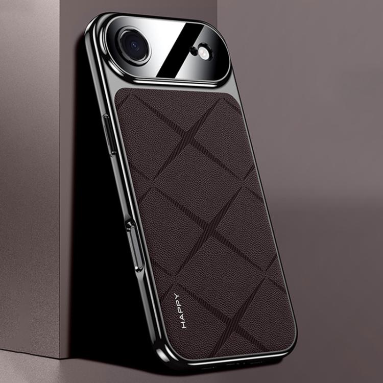 Plain Leather PC Phone Case, For iPhone 17 Pro Max, For iPhone 17 Pro, For iPhone 17, For iPhone Air Apple Accessories engpla6161 iPhone 17 Pro Max iPhone 17 Pro Max Cases - APEXEL INDIA - Mobile Lens - Mobile Camera Lens - Cellphone Accessories - Phone Lens - Smartphone Lens