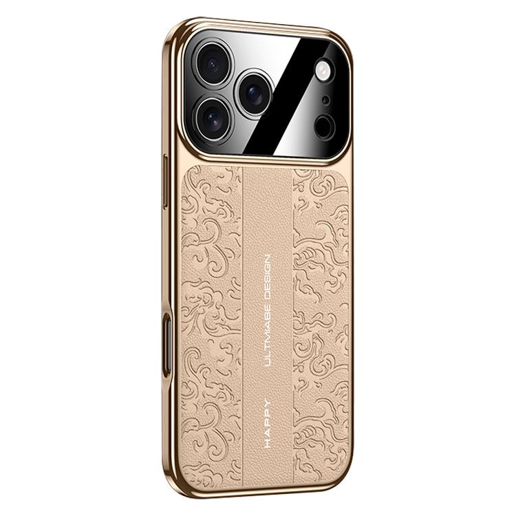 Cloud Dragon Pattern Plain Leather PC Phone Case, For iPhone 17 Pro Max, For iPhone 17 Pro, For iPhone 17, For iPhone Air, For iPhone 16 Pro Max, For iPhone 16 Pro Apple Accessories engclo6162 iPhone 17 Pro Max iPhone 17 Pro Max Cases - APEXEL INDIA - Mobile Lens - Mobile Camera Lens - Cellphone Accessories - Phone Lens - Smartphone Lens