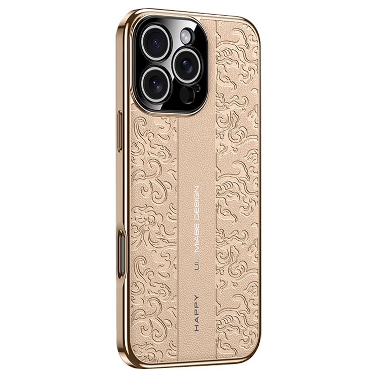 Cloud Dragon Pattern Plain Leather PC Phone Case, For iPhone 17 Pro Max, For iPhone 17 Pro, For iPhone 17, For iPhone Air, For iPhone 16 Pro Max, For iPhone 16 Pro Apple Accessories engclo6162 iPhone 17 Pro Max iPhone 17 Pro Max Cases - APEXEL INDIA - Mobile Lens - Mobile Camera Lens - Cellphone Accessories - Phone Lens - Smartphone Lens