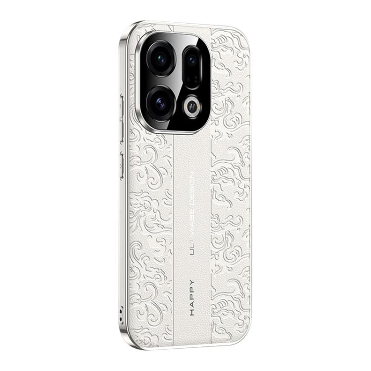 Cloud Dragon Pattern Plain Leather PC Phone Case, For OPPO Find X9, For OPPO Find X9 Pro engclo6167 Find X9 Cases OnePlus & OPPO Accessories OPPO Find X9 - APEXEL INDIA - Mobile Lens - Mobile Camera Lens - Cellphone Accessories - Phone Lens - Smartphone Lens