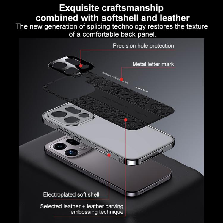 Cloud Dragon Pattern Plain Leather PC Phone Case, For OPPO Find X9, For OPPO Find X9 Pro engclo6167 Find X9 Cases OnePlus & OPPO Accessories OPPO Find X9 - APEXEL INDIA - Mobile Lens - Mobile Camera Lens - Cellphone Accessories - Phone Lens - Smartphone Lens
