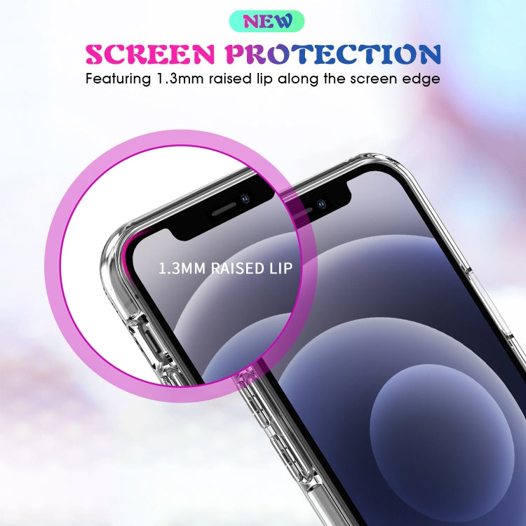 Simple Magnetic Ring All-inclusive Clear Crystal Acrylic PC +TPU Shockproof Case, For iPhone 12 mini, For iPhone 12 / 12 Pro, For iPhone 12 Pro Max Apple Accessories engsim3954 More iPhone Cases - APEXEL INDIA - Mobile Lens - Mobile Camera Lens - Cellphone Accessories - Phone Lens - Smartphone Lens