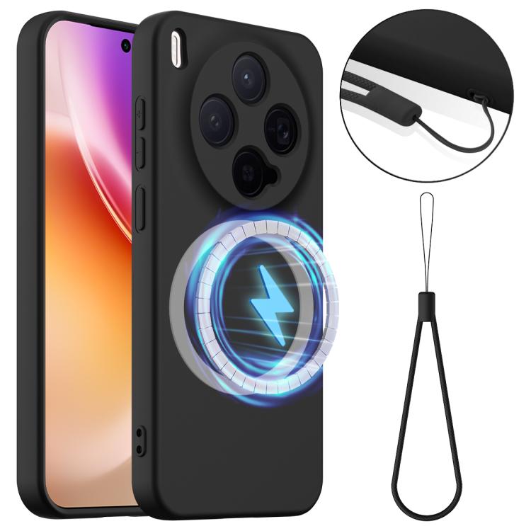 Shockproof Silicone Magsafe Phone Case, For vivo X300 Pro 5G, For vivo X300 5G engsho6126 OnePlus & OPPO Accessories vivo X300 Pro X300 Pro Cases - APEXEL INDIA - Mobile Lens - Mobile Camera Lens - Cellphone Accessories - Phone Lens - Smartphone Lens
