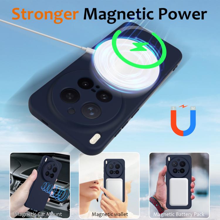 Shockproof Silicone Magsafe Phone Case, For vivo X300 Pro 5G, For vivo X300 5G engsho6126 OnePlus & OPPO Accessories vivo X300 Pro X300 Pro Cases - APEXEL INDIA - Mobile Lens - Mobile Camera Lens - Cellphone Accessories - Phone Lens - Smartphone Lens