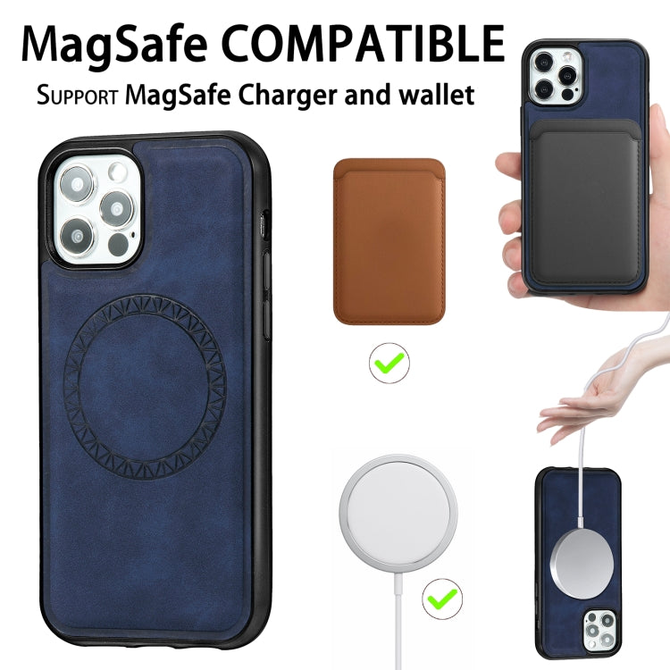 Retro Business Round Embossing Magnetic PU + TPU Protective Case, For iPhone 12 mini, For iPhone 12 / 12 Pro, For iPhone 12 Pro Max Apple Accessories engret3957 More iPhone Cases - APEXEL INDIA - Mobile Lens - Mobile Camera Lens - Cellphone Accessories - Phone Lens - Smartphone Lens