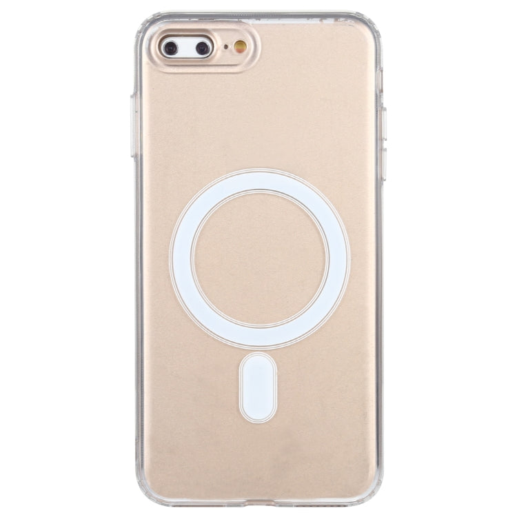 For iPhone 7 Plus / 8 Plus Magsafe Case Simple Magnetic Ring All-inclusive Clear Crystal Acrylic PC +TPU Shockproof Case, For iPhone 7 Plus Apple Accessories engfor3894 More iPhone Cases - APEXEL INDIA - Mobile Lens - Mobile Camera Lens - Cellphone Accessories - Phone Lens - Smartphone Lens