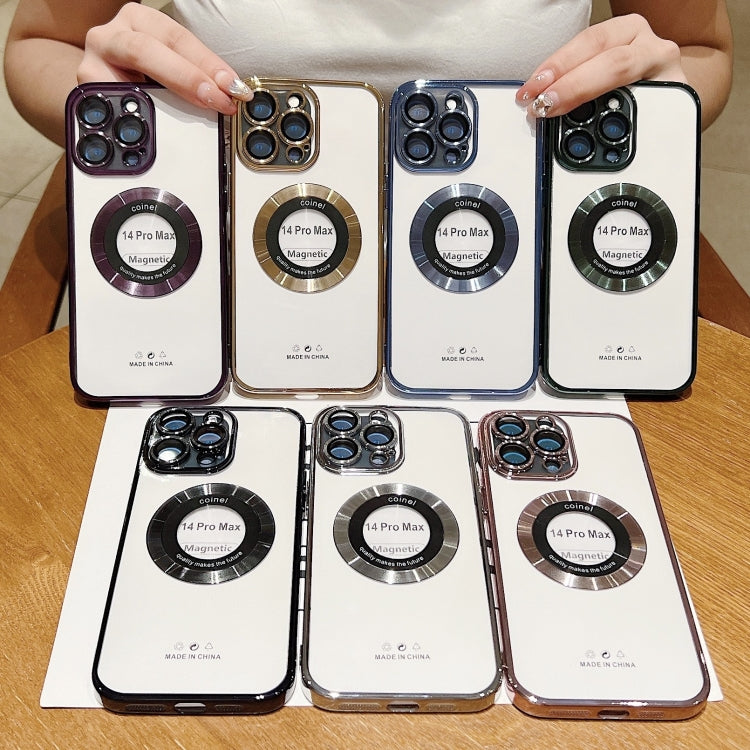 Electroplating Magsafe TPU Phone Case, For iPhone 16 Pro Max, For iPhone 16 Pro, For iPhone 16 Plus Apple Accessories engele4239 iPhone 16 Pro Max - APEXEL INDIA - Mobile Lens - Mobile Camera Lens - Cellphone Accessories - Phone Lens - Smartphone Lens