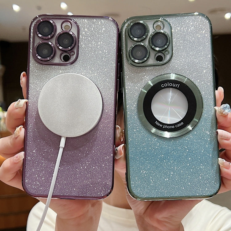 Gradient Glitter Electroplating MagSafe TPU Phone Case, For iPhone 16, For iPhone 15 Pro Max, For iPhone 15 Pro Apple Accessories enggra4271 iPhone 16 - APEXEL INDIA - Mobile Lens - Mobile Camera Lens - Cellphone Accessories - Phone Lens - Smartphone Lens